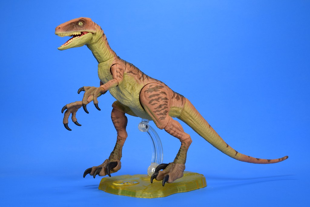 Jurassic World Amber Collection Velociraptor Echo action f…