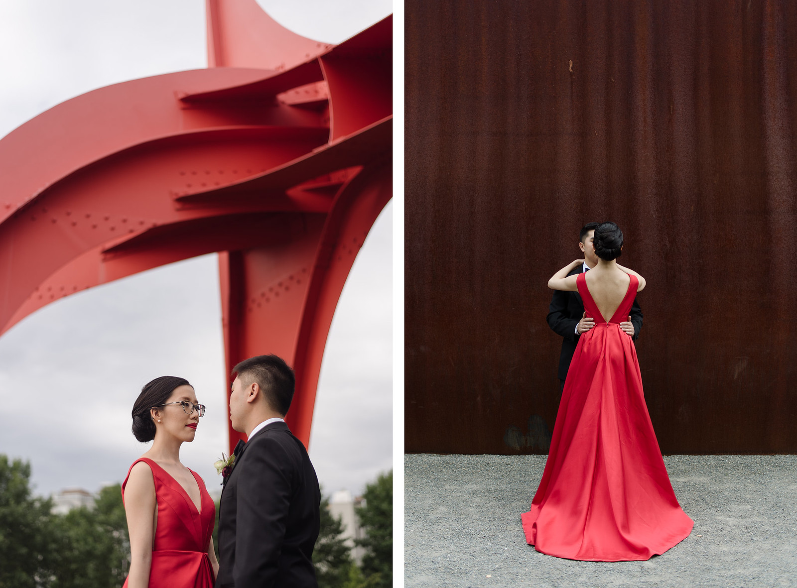 33-olympic-sculpture-park-wedding-couples-portraits-red
