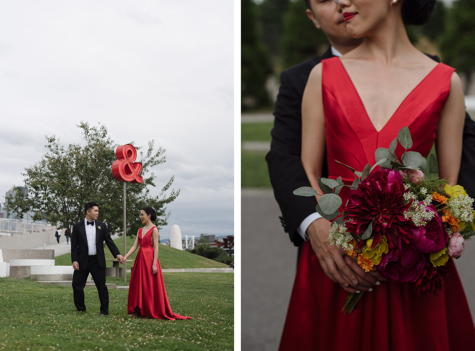 19-olympic-sculpture-park-wedding-red-dress
