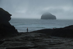 SWCP | Gull Rock from  Trebarwith Strand