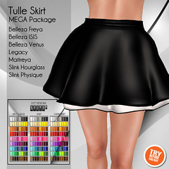 [D2T Designs] Tulle Skirt #MegaPack ADD