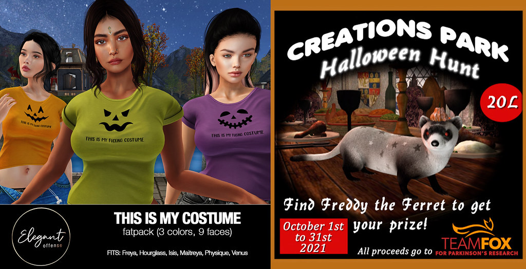 $20L Hunt Item from Elegant Offense – This IS My Costume creations park ad