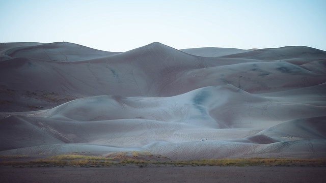 Blue hour at Great Sand Dunes NP. Mosca, Colorado. 2021.