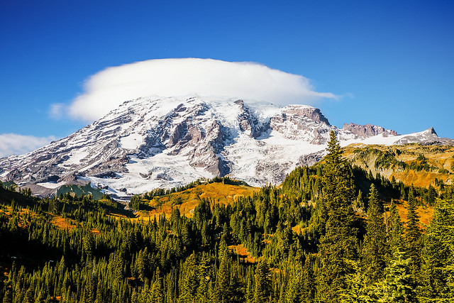Mount Rainier on The 2nd Day of October, 2021