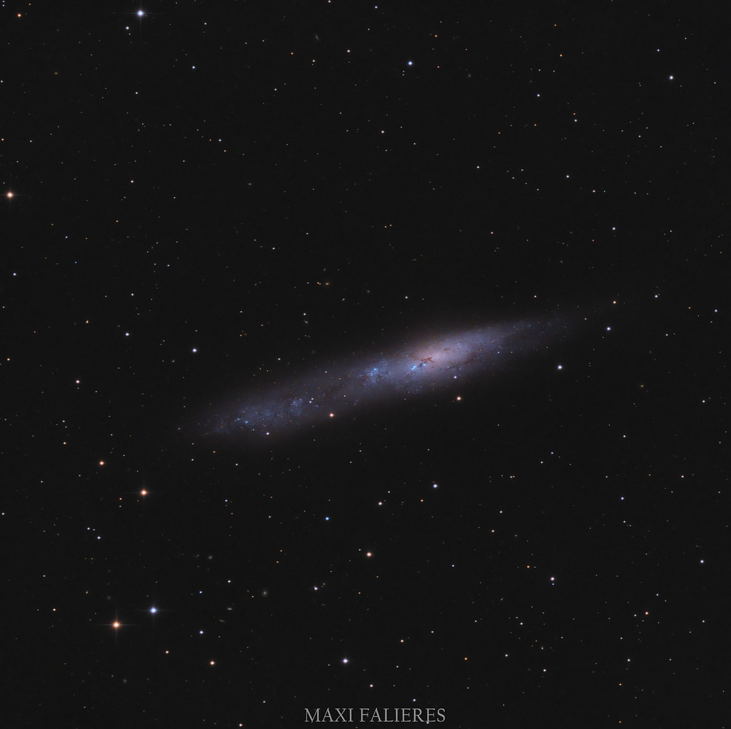 Galaxia Collar de Perlas - NGC 55