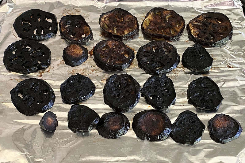 Burnt eggplant