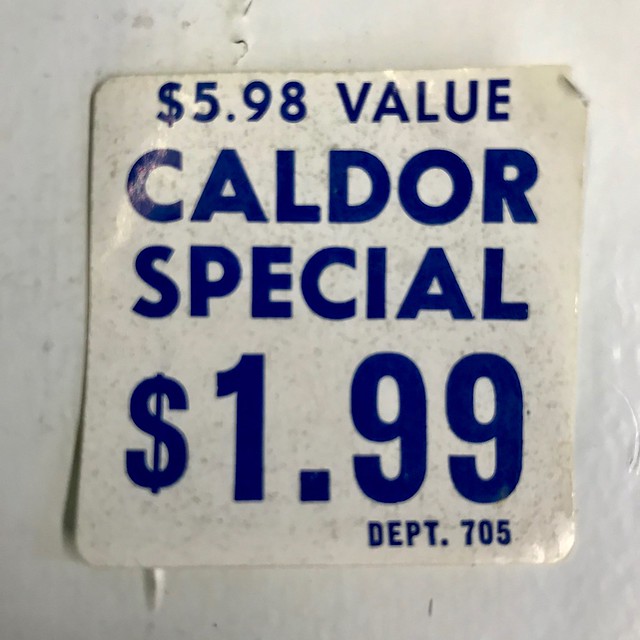 Everything At Caldor Was Special