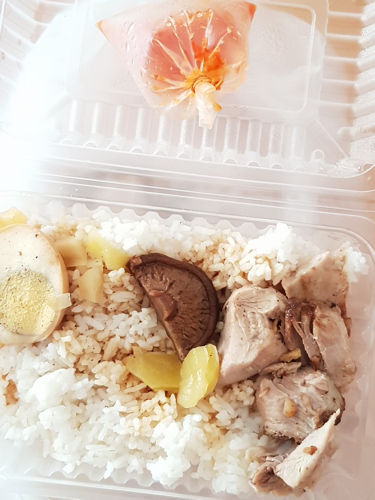 泰國豬蹄飯 Thai style Pork Trotter rice rm$10 @ Taste of Siam in 利廣美食中心 Le Kwang USJ2