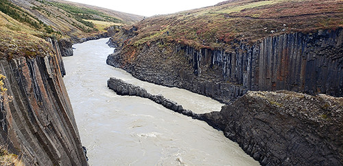 Basalt columns in Stuðlagil Canyon, East Iceland | by Leslie Leong | Creative Endeavours