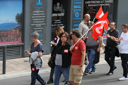 Journée nationale d'action et de grève du 5 octobre 2021 à Perpignan | by UDFO66