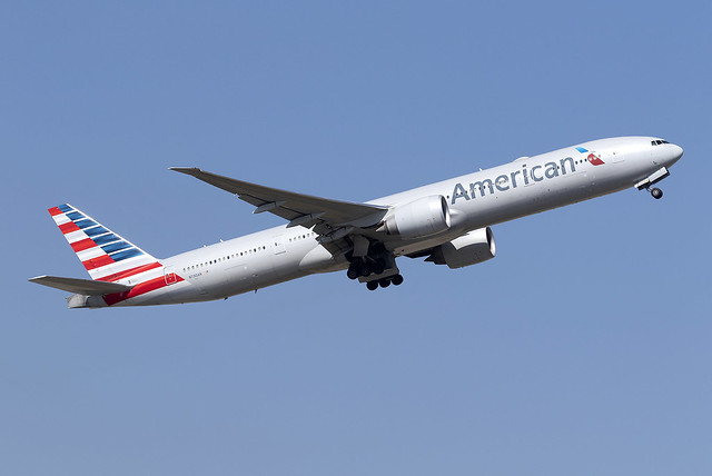 American Airlines 777-300ER N730AN at Heathrow Airport LHR/EGLL