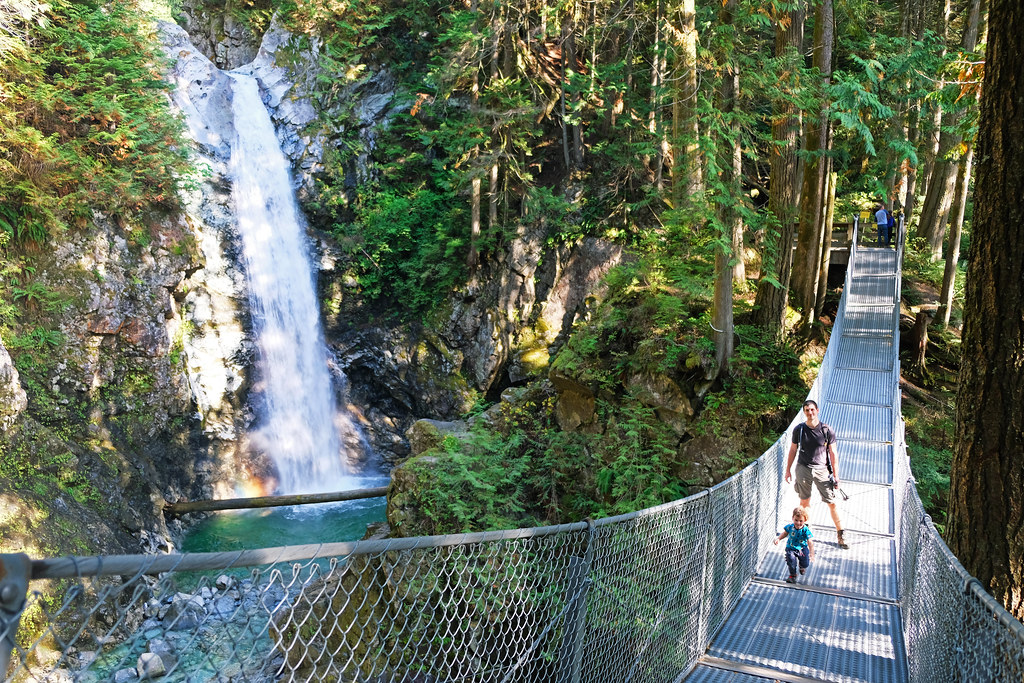 Best Waterfalls Near Vancouver: Cascade Falls, Cascade Falls Regional Park, BC, Canada