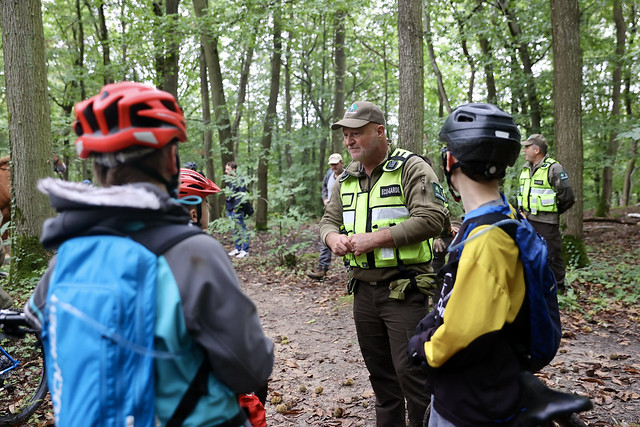 Opération de surveillance et de sensibilisation sur les incivilités en forêt de Méridon à Chevreuse