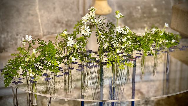One of the entries in the 2021 Flower Festival held in Winchester Cathedral