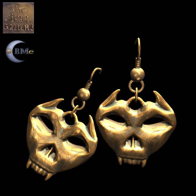 Skull Earrings Gift Shop and hop