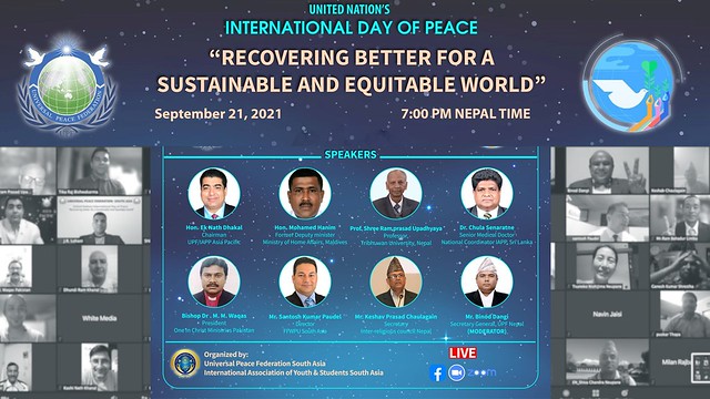 Nepal-2021-09-21-International Day of Peace Observed in Nepal