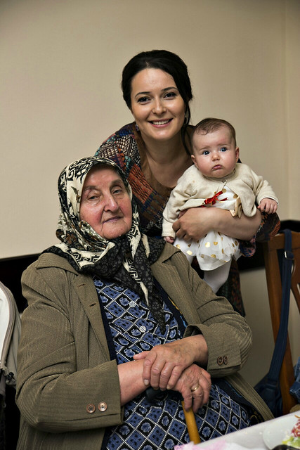 Durdugül abla, Leman and baby, Kırcali, Bulgaria