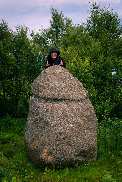 Giant stone phallus