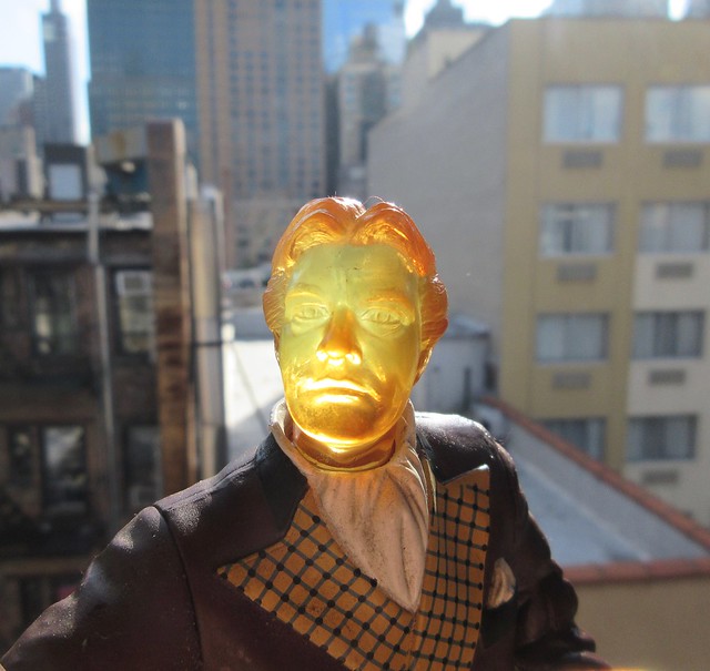 2021 Dr Jack Griffin - The Invisible Man - Semi Transparent Amber Head 8810