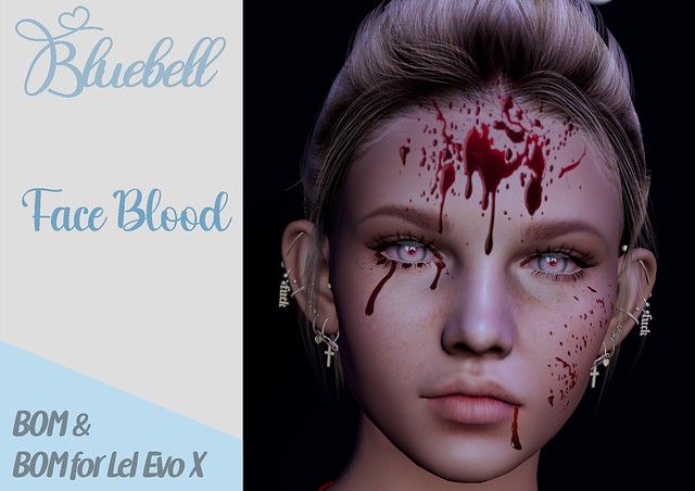 !  BLUEBELL - Face Blood