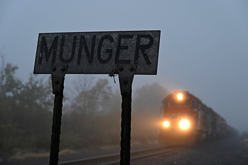 Foggy mornings: U714 by CN Southwell, The best days of peak week could've been sunny but a "dirty high pressure" front mixed wit