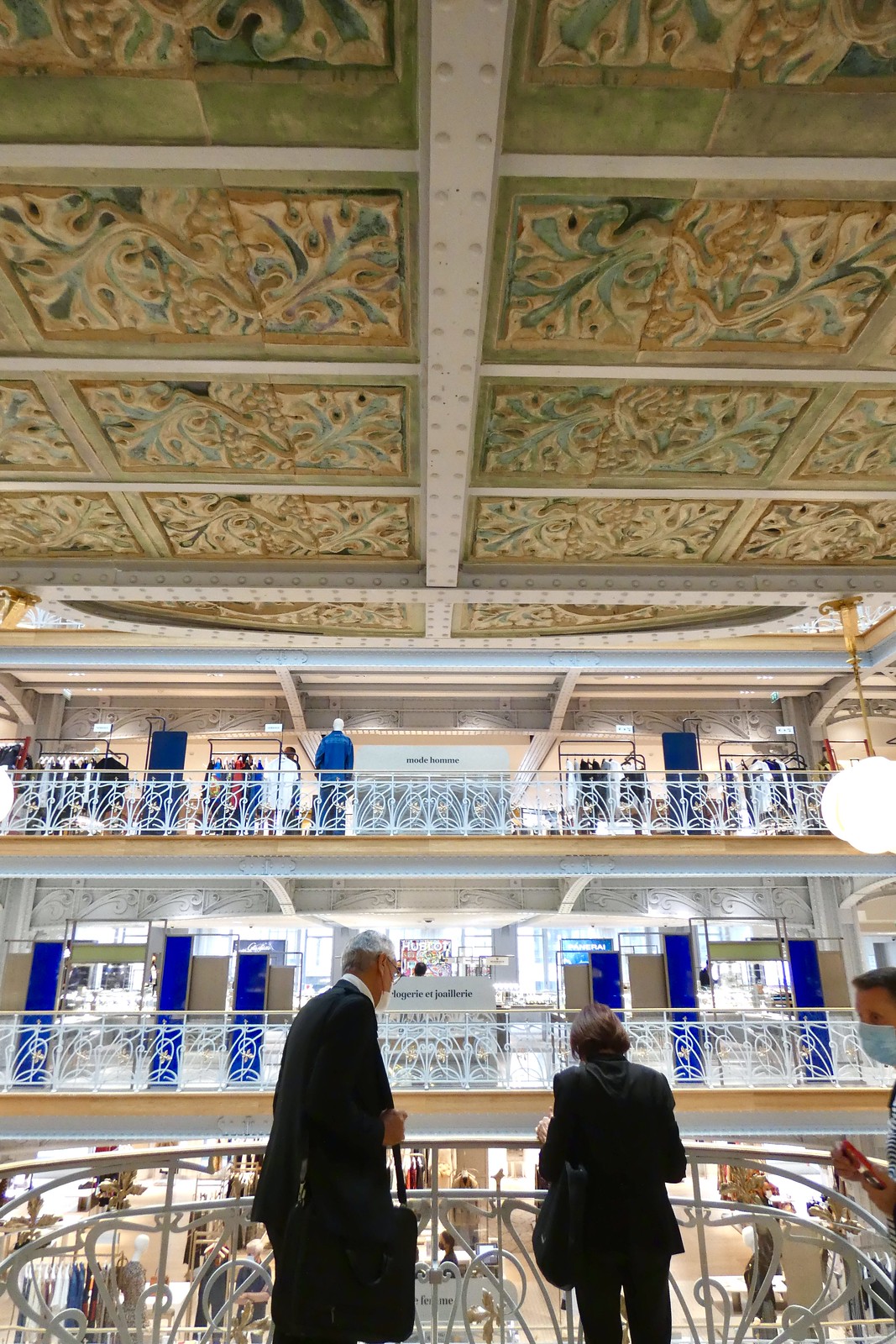 We went to the newly-reopened La Samaritaine, and it's something you have to see