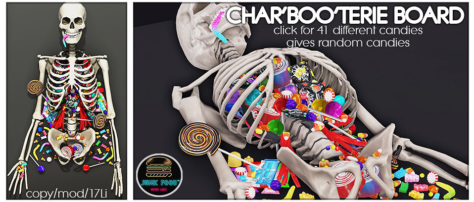 Junk Food - Char'Boo'terie Board Ad