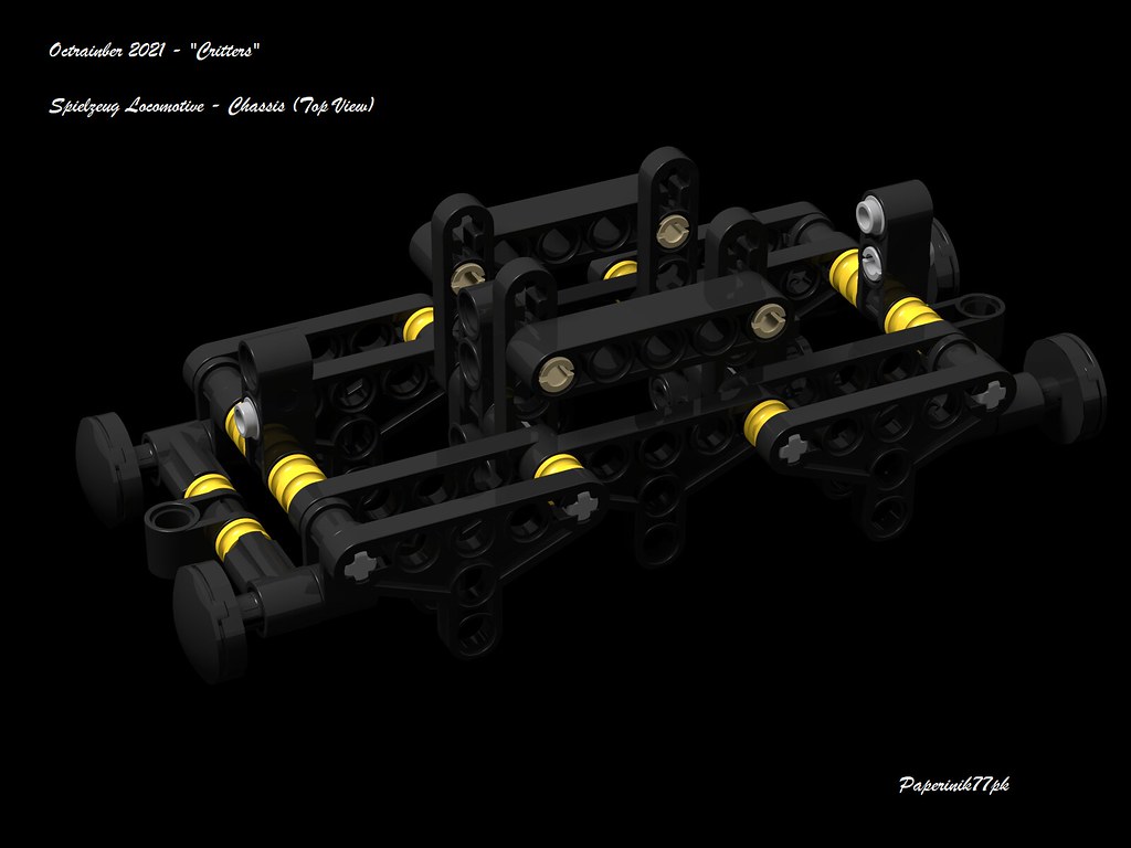 Octrainber 2021 - "Spielzeug" - Chassis Assembly (Top View)
