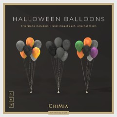 Halloween Balloons for Mournful Monday by ChiMia