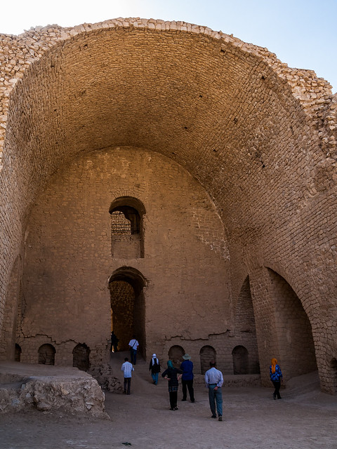 Northeastern Iwan, Palace of Ardishir, near Firuzabad, Iran