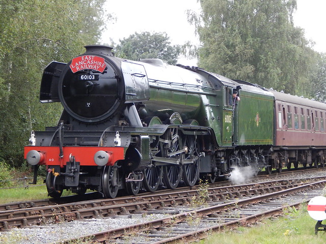 Gresley A3 Pacific LNER 4472 (BR 60103) Flying Scotsman at the East Lancashire Railway