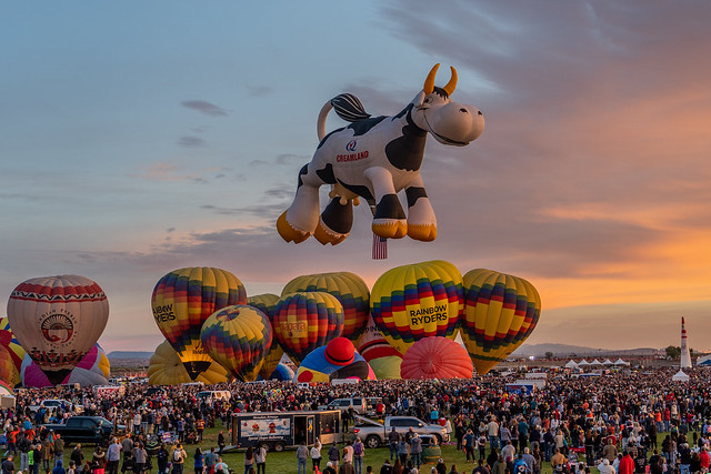 Airabelle the Creamland Cow National Anthem | Albuquerque International Balloon Festival 2021