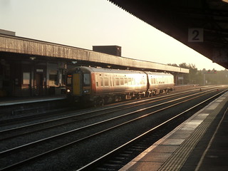 Early morning at Leamington Spa station