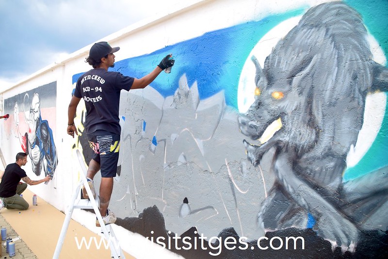 4º Concurso grafitis ‘Fantastic Street Art’ Sitges 2022