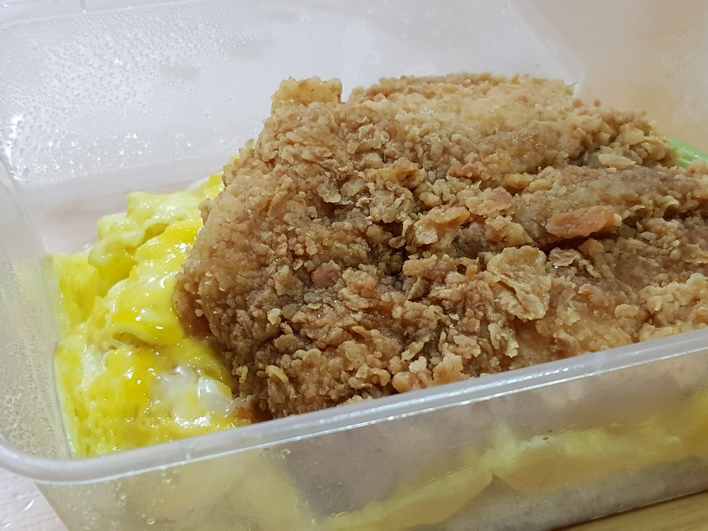 蜜汁魚扒蛋包飯 Honey fish fillet Omelette rice rm$12.90 @ 樂在 Let's Joy USJ10
