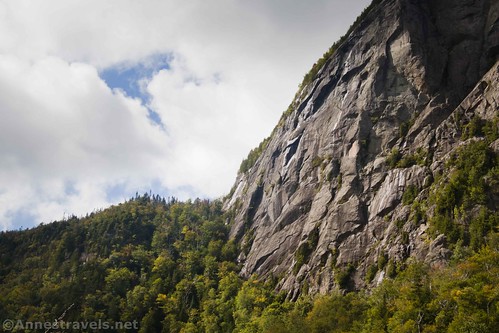 Views around Wallface Mountain from Summit Rock in Indian Pass, High Peaks Wilderness, Adirondack Park, New York