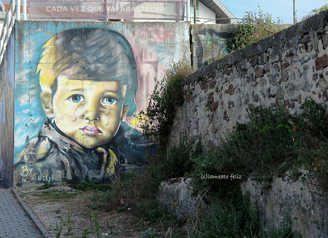 Grafiti en Aveiro. Portugal.