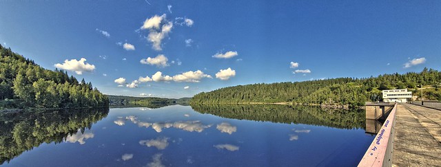 Panorama Talsperre Eibenstock