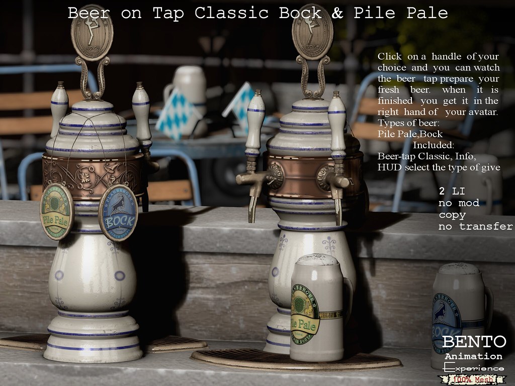 Classic Beer X2 Bock & Pile Pale
