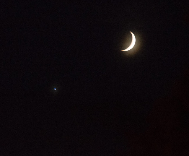 Moon and Venus Conjunction Oct 9th 2021
