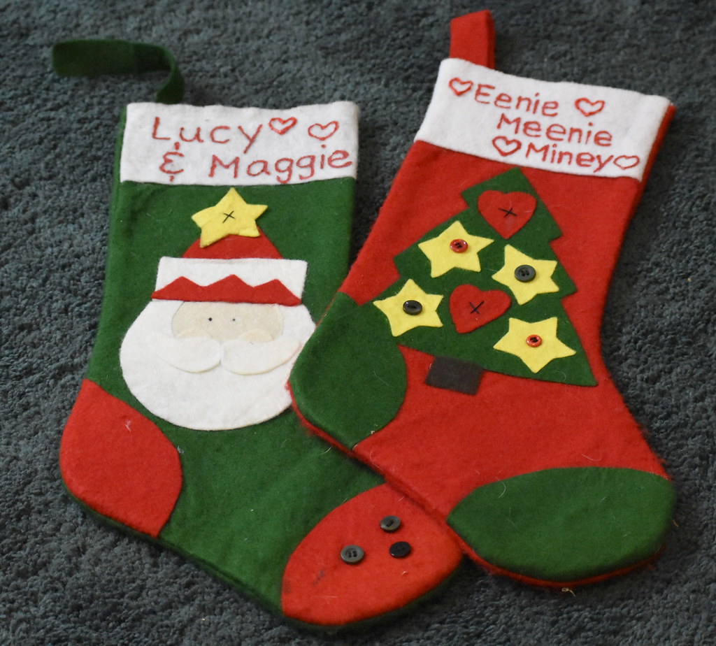 Stockings from Cats Who Died