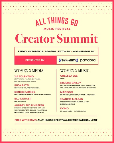 All Things Go Creator Summit - Flyer