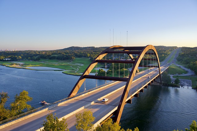 Pennybacker Bridge over Colorado River, Austin