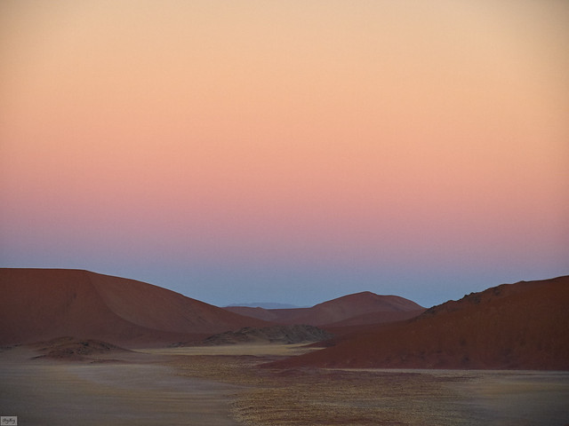 Evening in Namibia