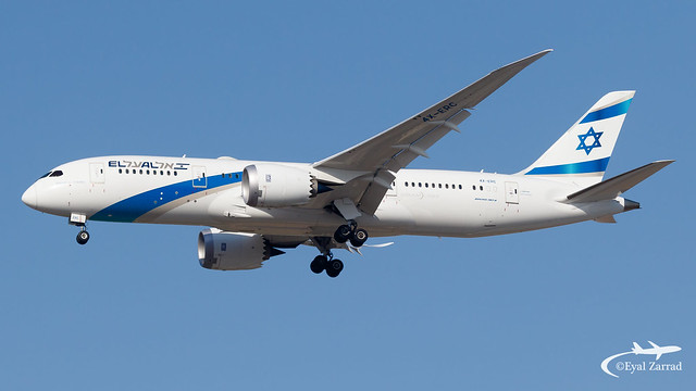 TLV - El Al Boeing 787-8 4X-ERC