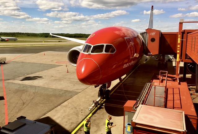 Norwegian Air Stockholm to Bangkok 787 Dreamliner