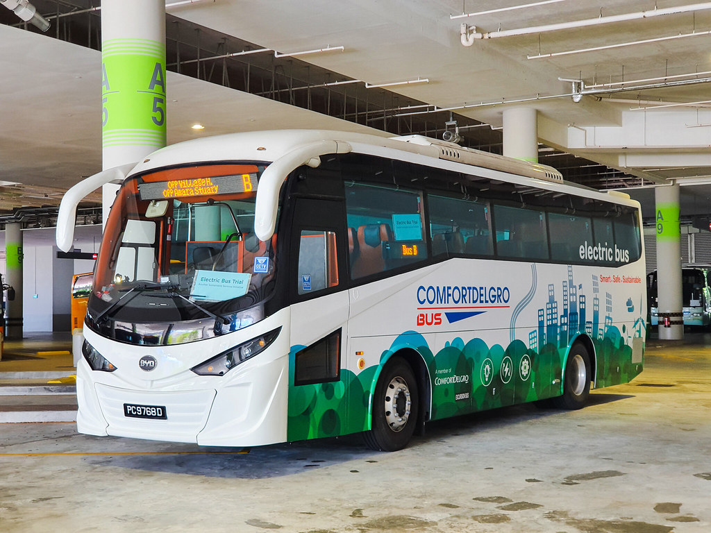 BYD C8 bus registered PC9768D.