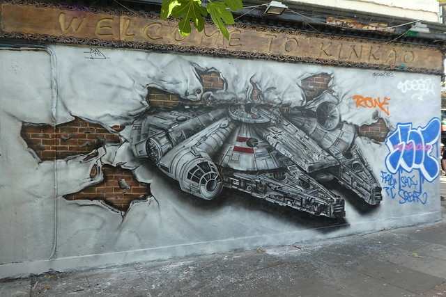 Pad 303 graffiti, Shoreditch