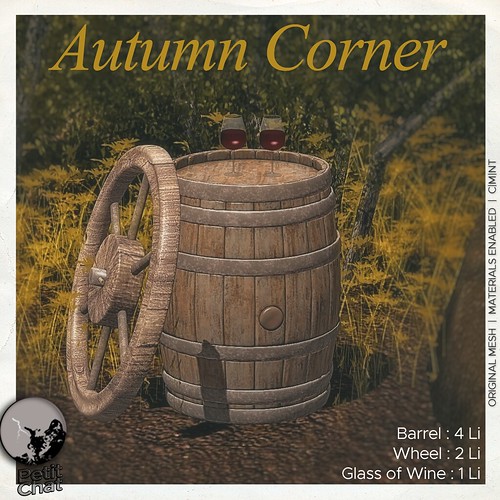 New release : Autumn Corner (groupgift for October)
