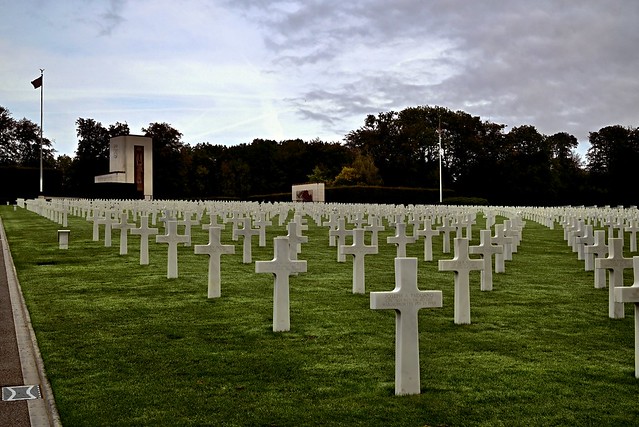 Luxembourg, amerikanischer Militärfriedhof und Gedenkstätte / Luxembourg American Cemetery and Memorial